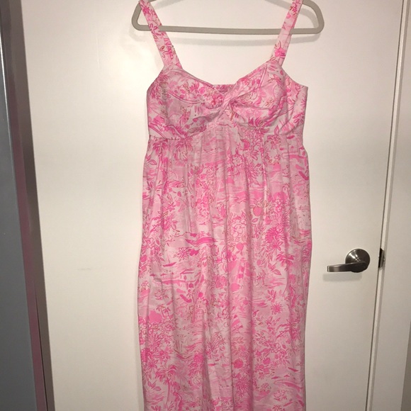 Lilly Pulitzer Pink Pattern dress - Picture 1 of 4